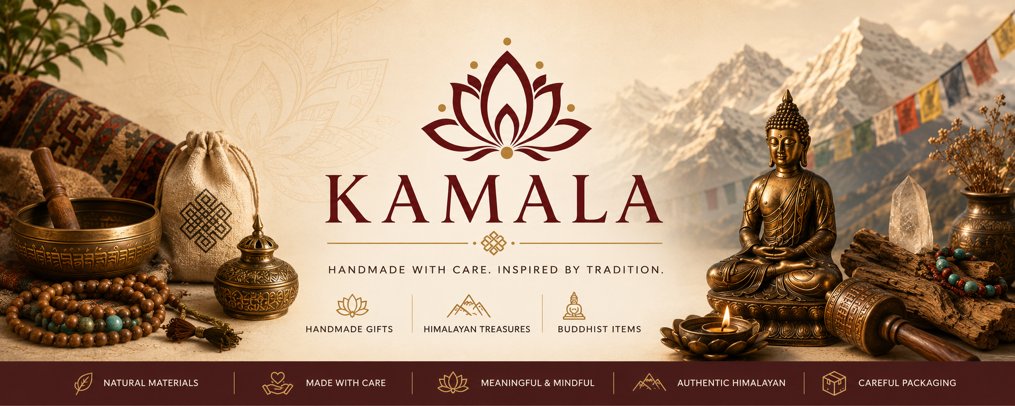 Himalayan crafts and natural materials